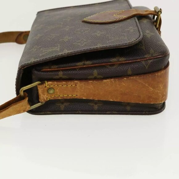 LOUIS VUITTON Monogram Cartouchiere MM Shoulder Bag M51253 LV Auth - Picture 15 of 16